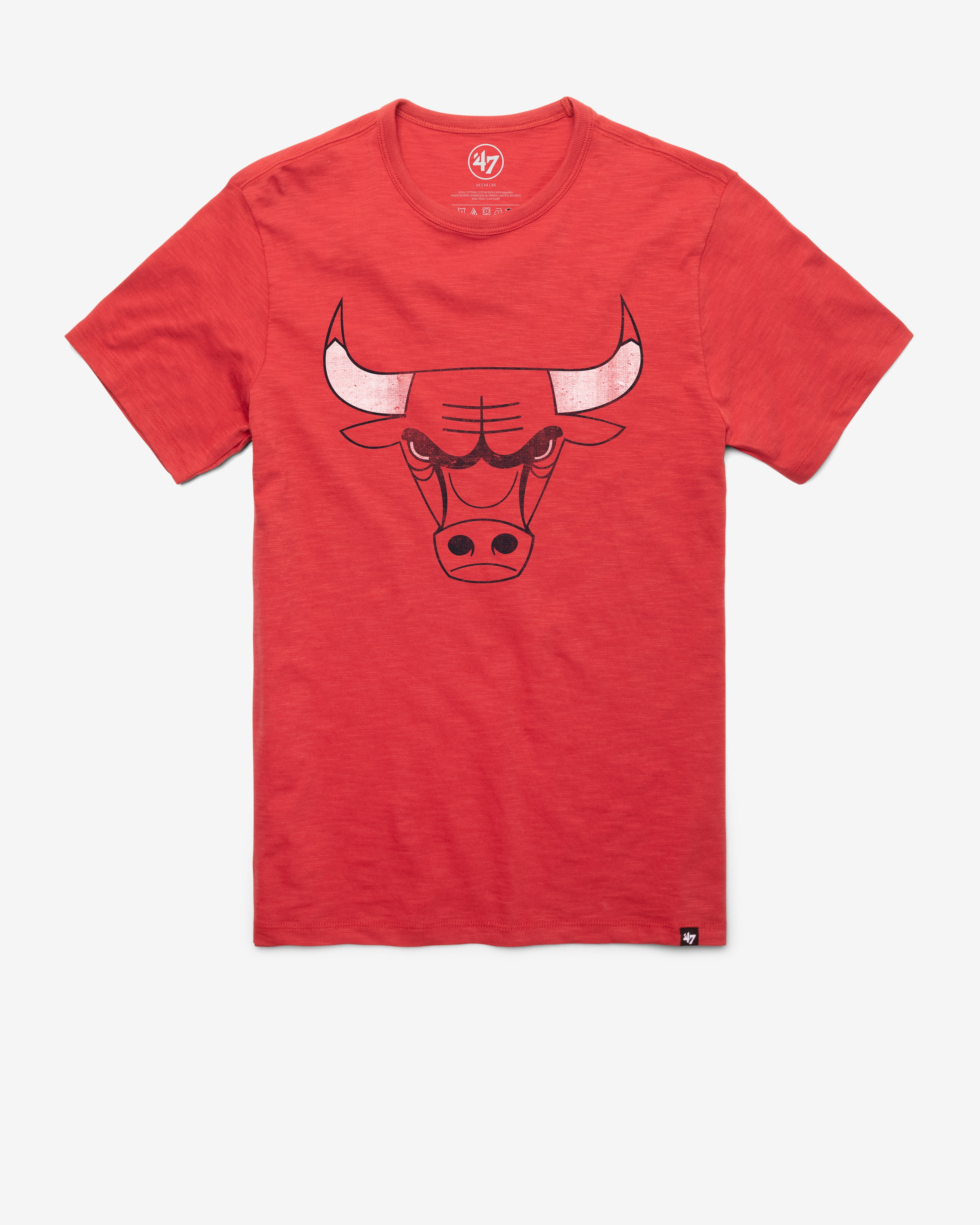 CHICAGO BULLS GRIT '47 SCRUM TEE Premium Comfort Casual