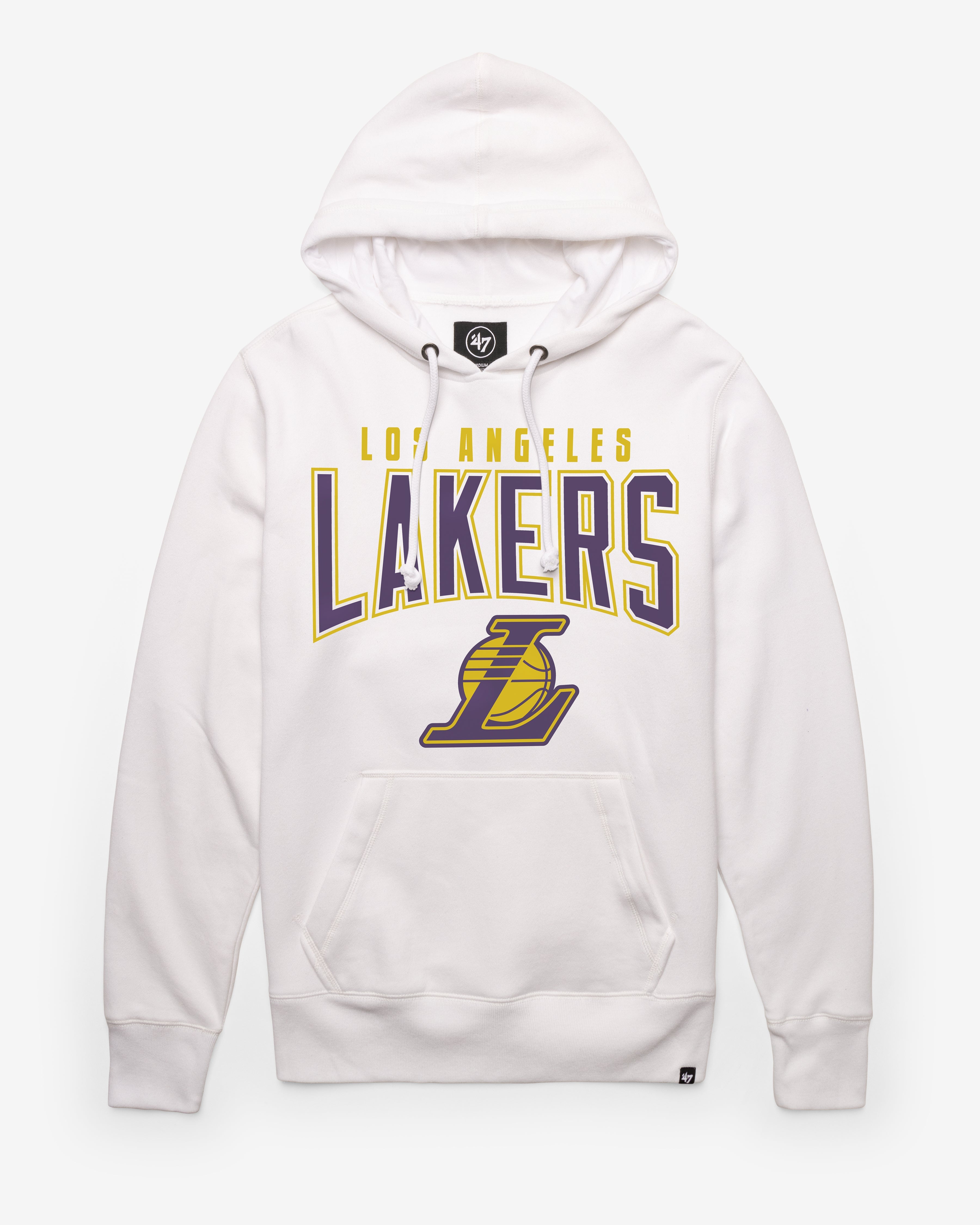 LOS ANGELES LAKERS TEAM ELEMENTS ARCH '47 HEADLINE HOOD Premium Comfort Casual