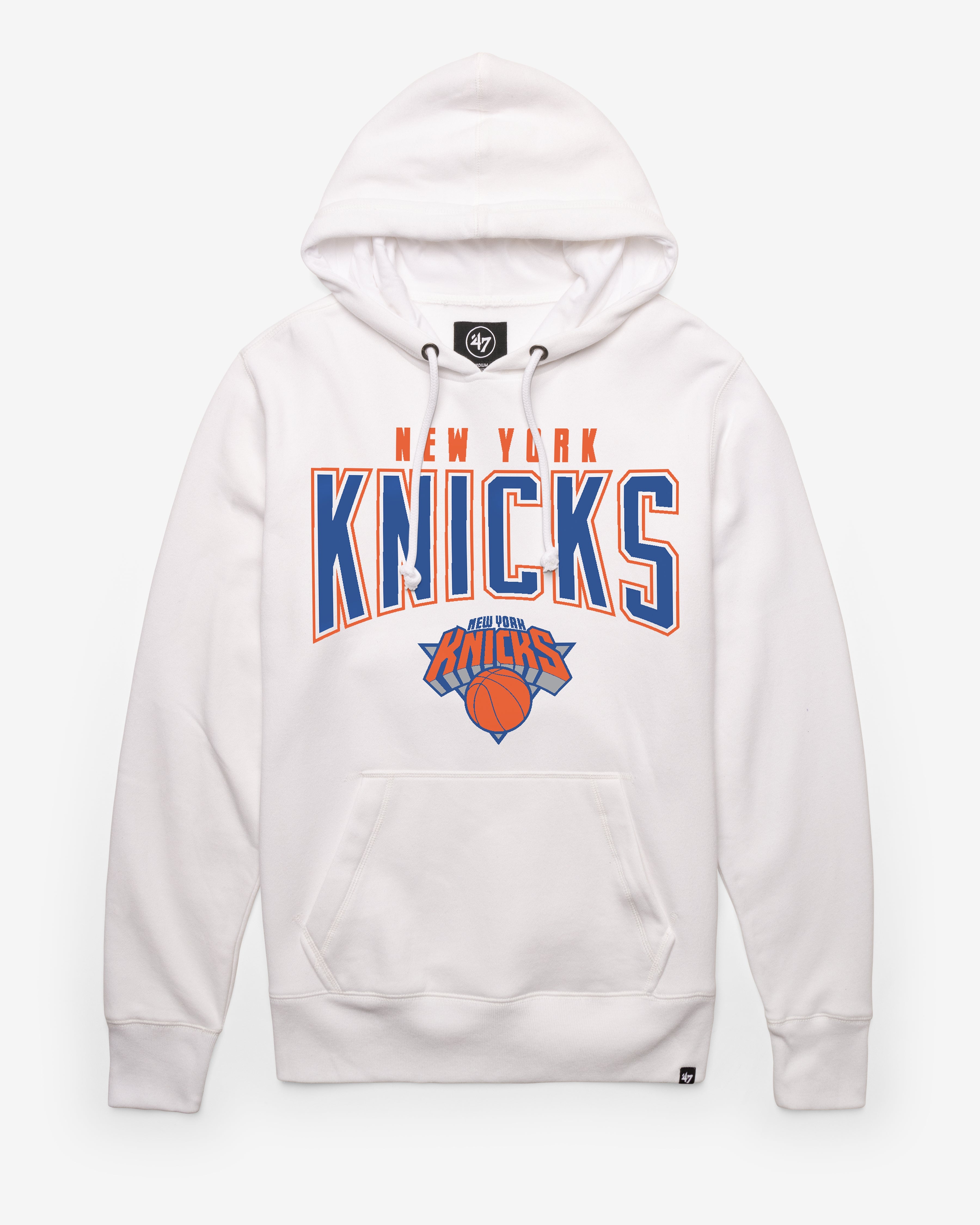 NEW YORK KNICKS TEAM ELEMENTS ARCH '47 HEADLINE HOOD Premium Comfort Casual