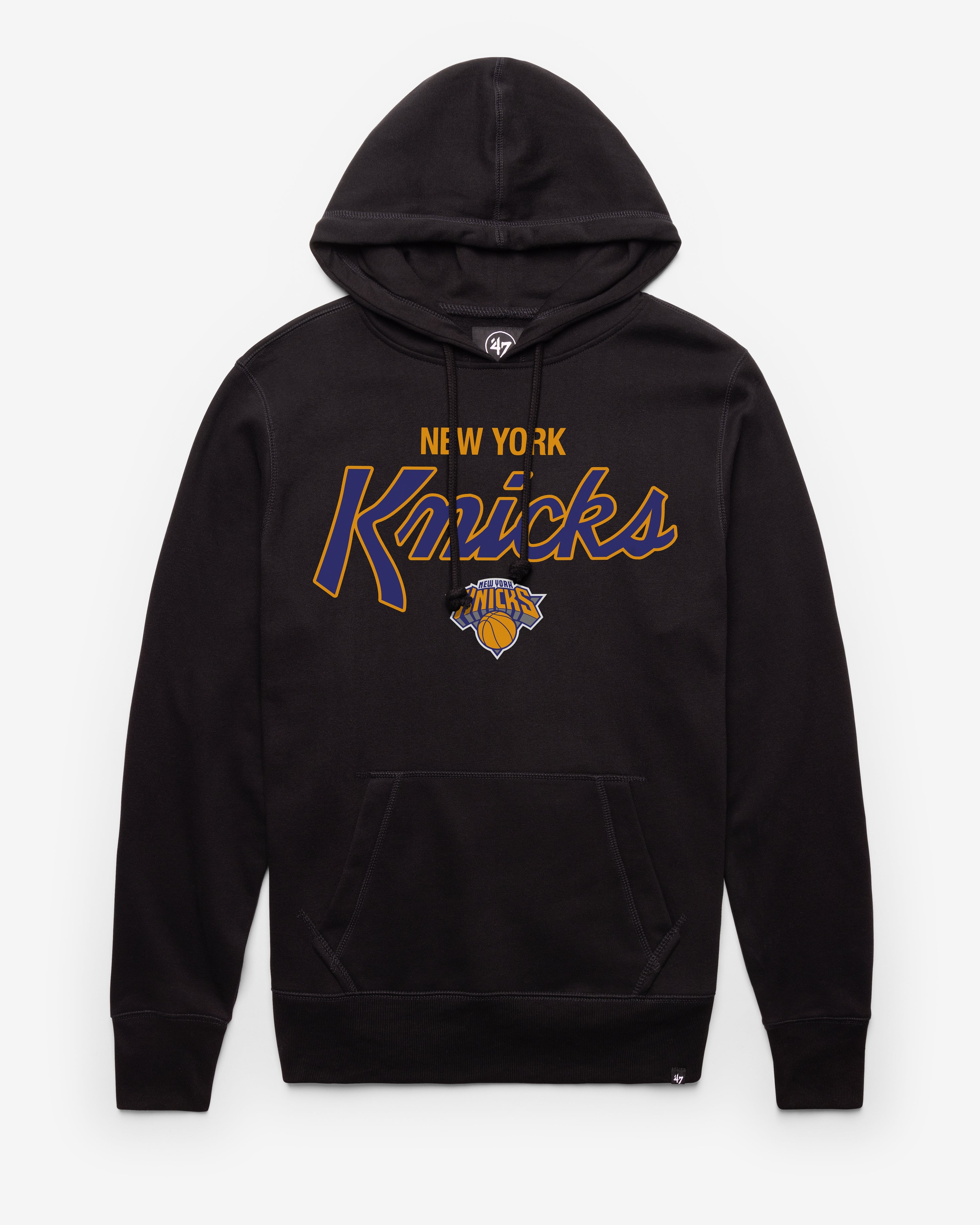NEW YORK KNICKS CROSS CITY SCRIPT '47 HEADLINE HOOD Premium Comfort Casual