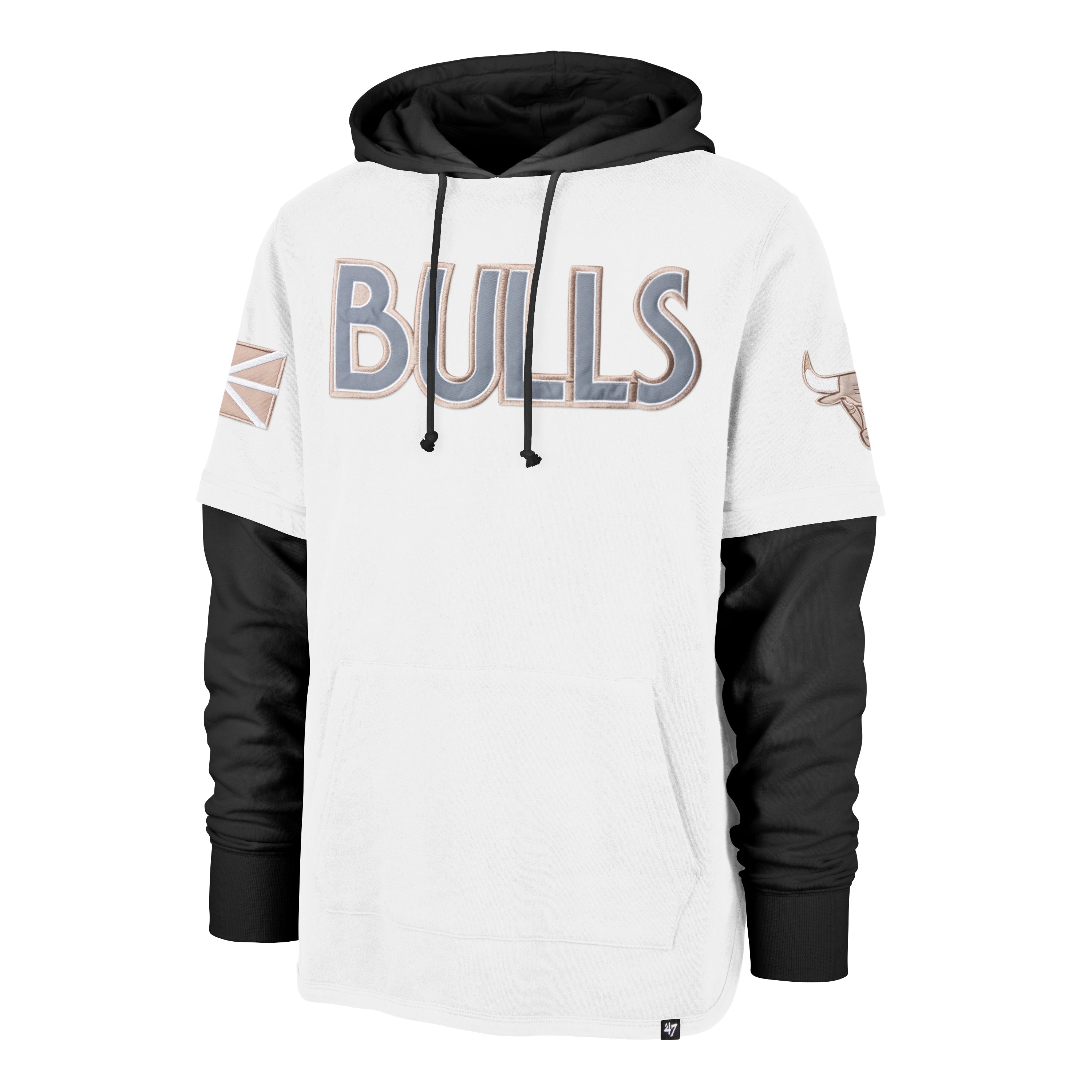 CHICAGO BULLS CITY EDITION TRIFECTA '47 SHORTSTOP HOOD Premium Comfort Casual