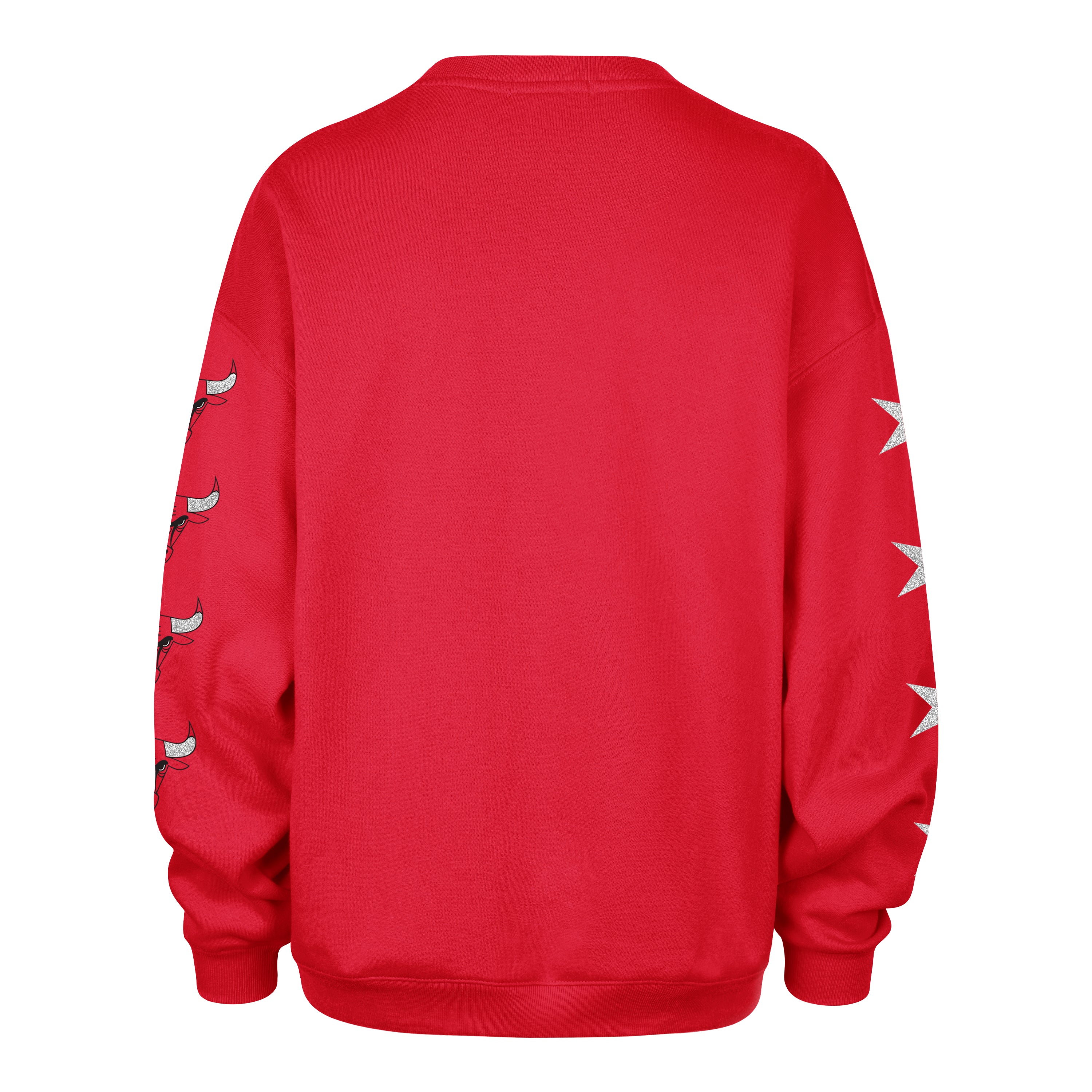 CHICAGO BULLS GO BIG '47 OVERSIZED CREW WOMENS Premium Comfort Casual