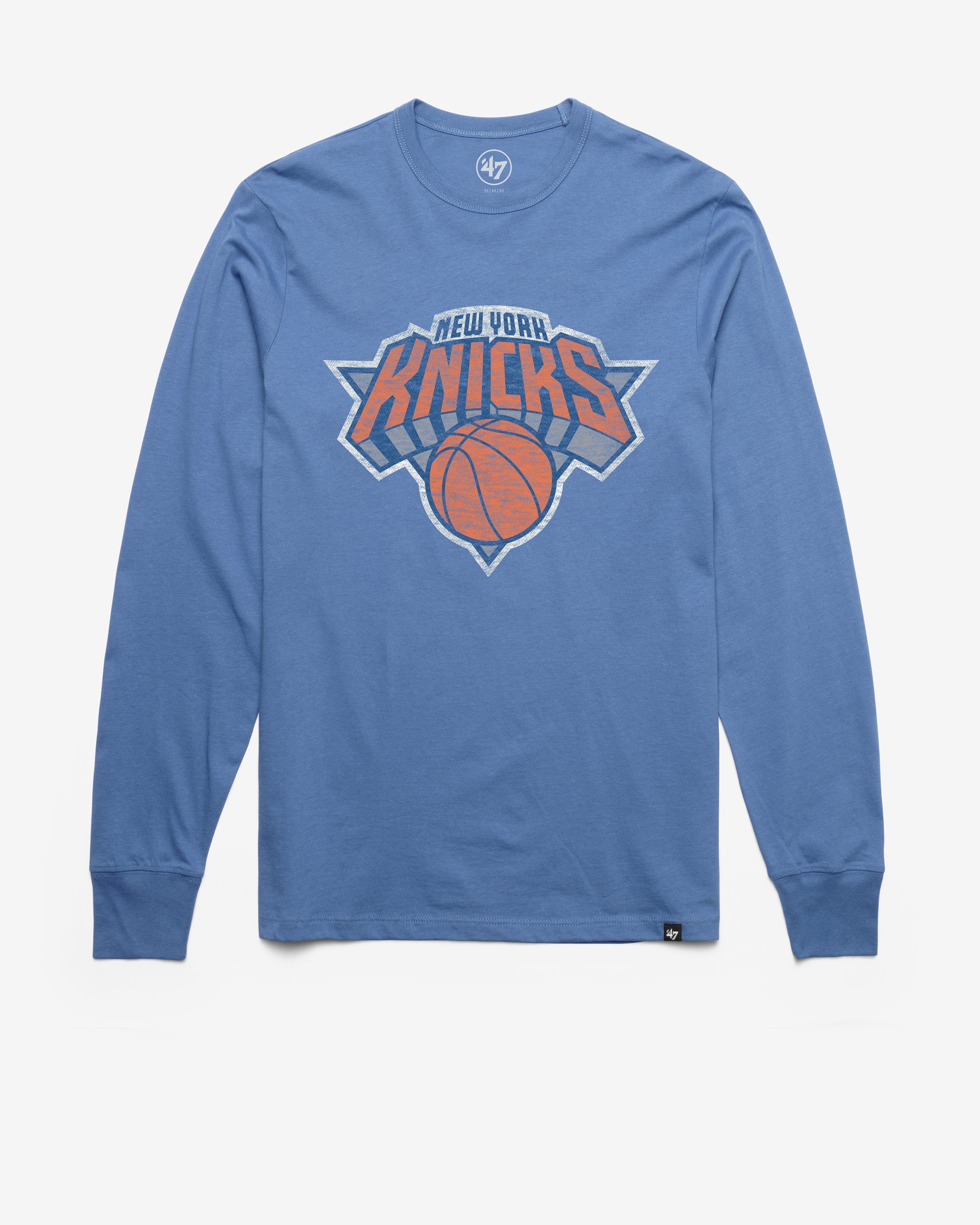 NEW YORK KNICKS PREMIER '47 FRANKLIN LONG SLEEVE TEE Premium Comfort Casual