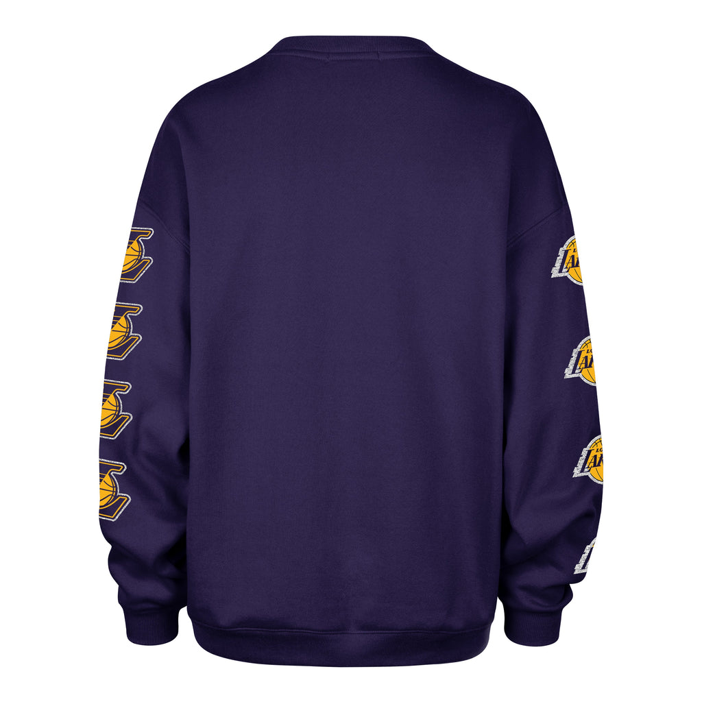 LOS ANGELES LAKERS GO BIG '47 OVERSIZED CREW WOMENS Premium Comfort Casual