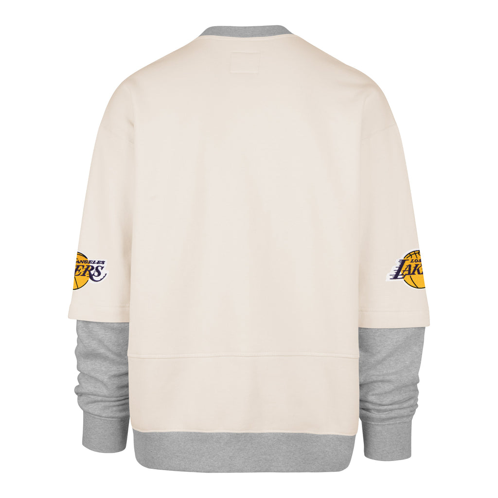 LOS ANGELES LAKERS TRIFECTA '47 DOUBLE LAYERED SNAP CREW Premium Comfort Casual