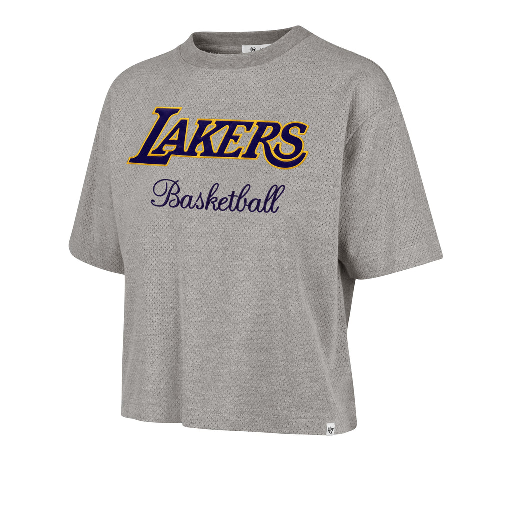 LOS ANGELES LAKERS PIVOT DROP NEEDLE '47 CITY TEE WOMENS Premium Comfort Casual