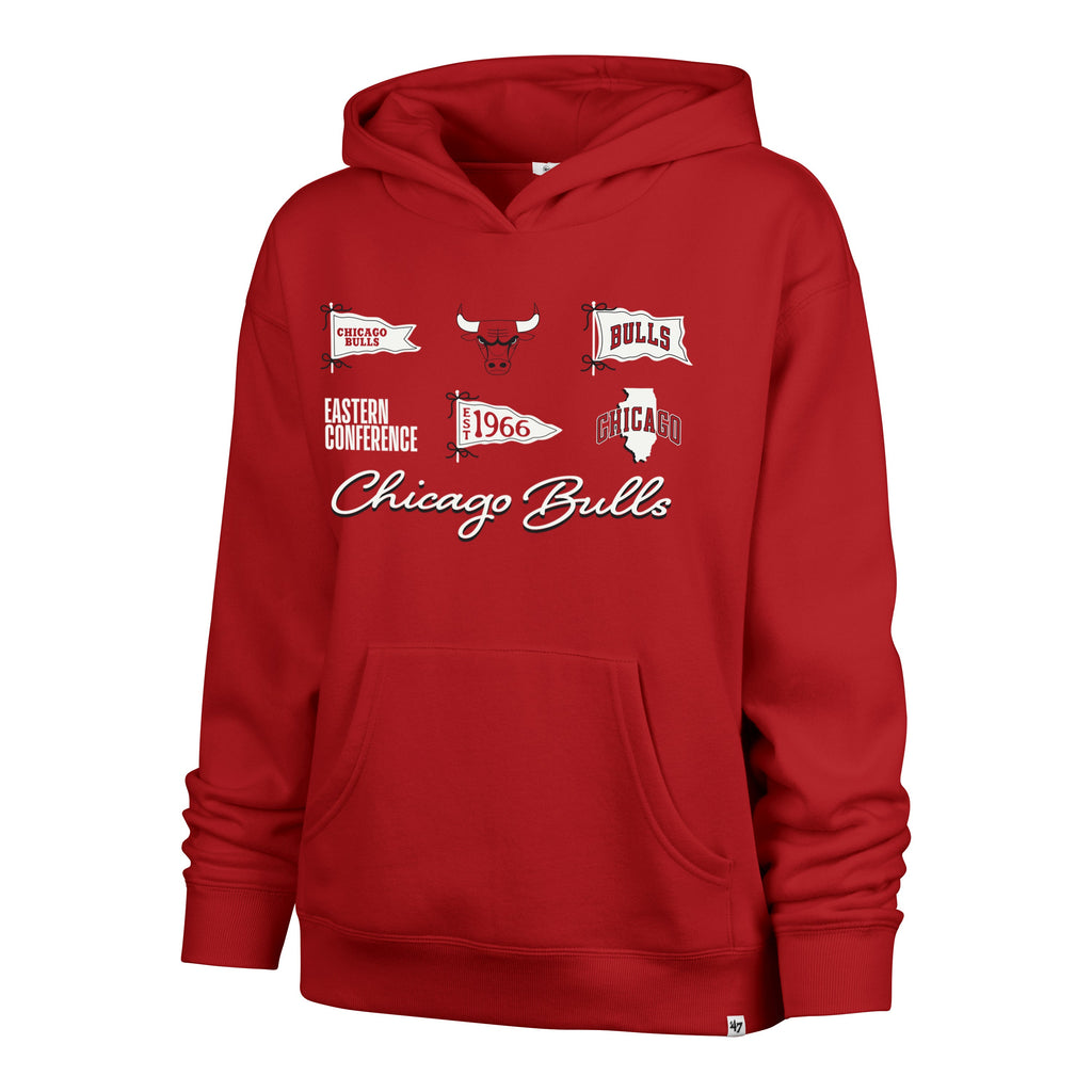 CHICAGO BULLS BOW AND BANNERS '47 NAOMI HOOD WOMENS Premium Comfort Casual