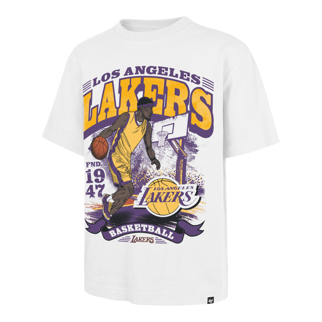 LOS ANGELES LAKERS '47 FOUNDATION TEE Premium Comfort Casual