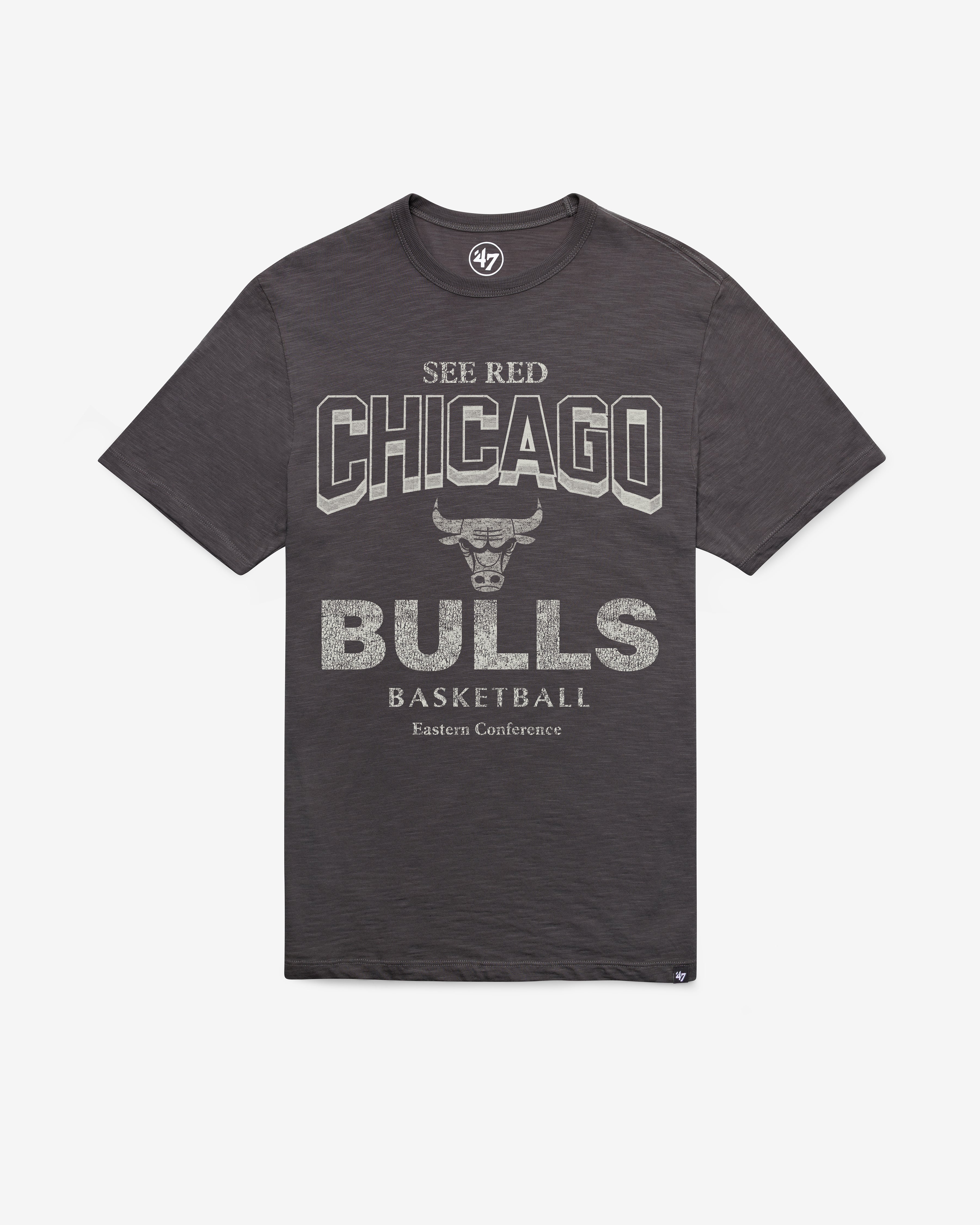 CHICAGO BULLS HEAD ON '47 SCRUM TEE Premium Comfort Casual