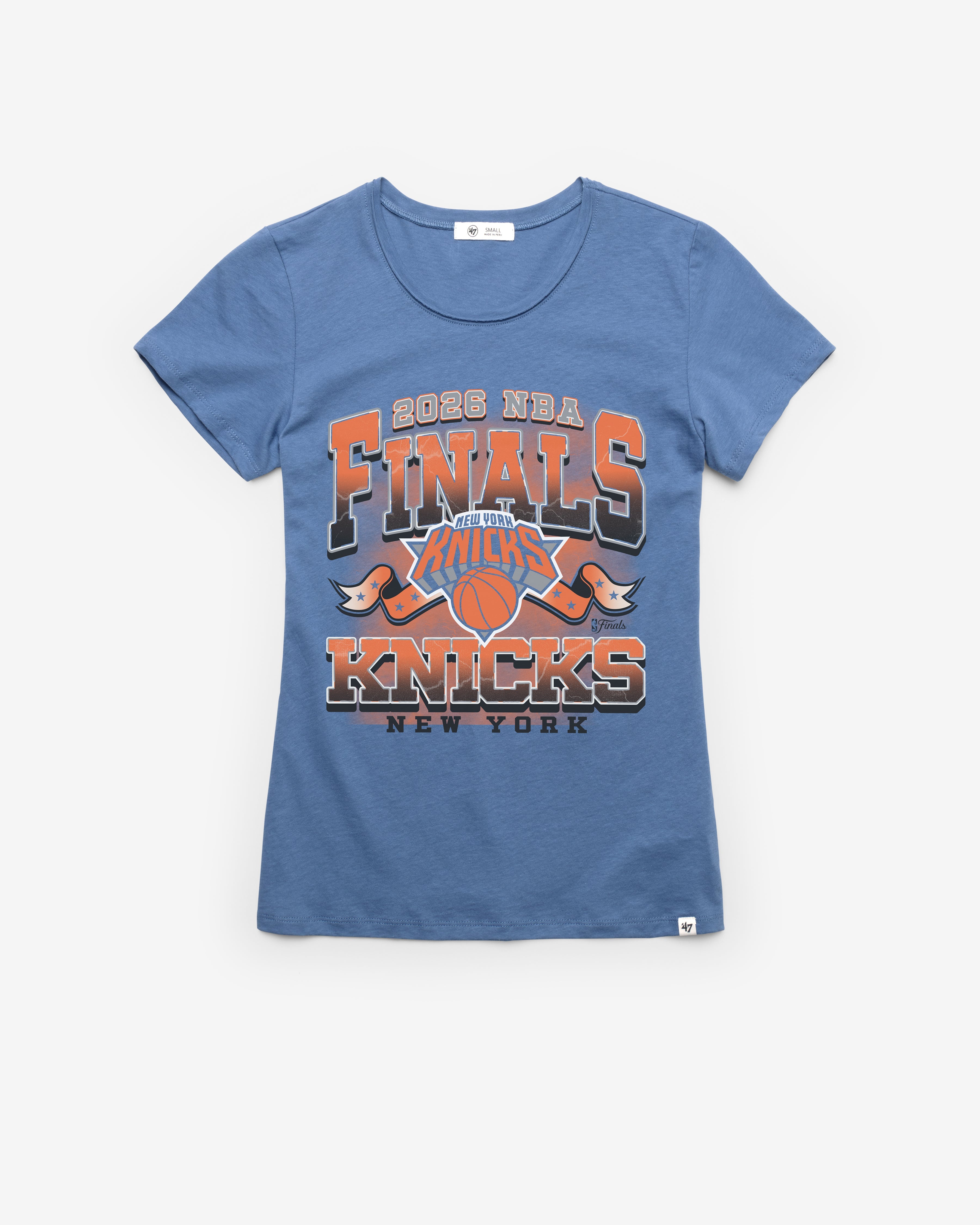NEW YORK KNICKS NBA FINALS '47 WOMEN'S FRANKIE TEE Premium Comfort Casual