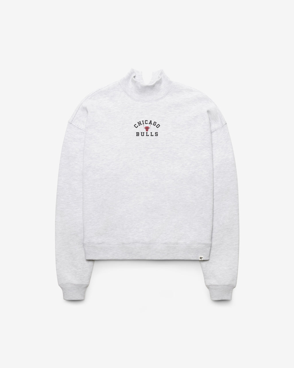 CHICAGO BULLS SPIRITED '47 WOMEN'S MOCK NECK PULLOVER Premium Comfort Casual