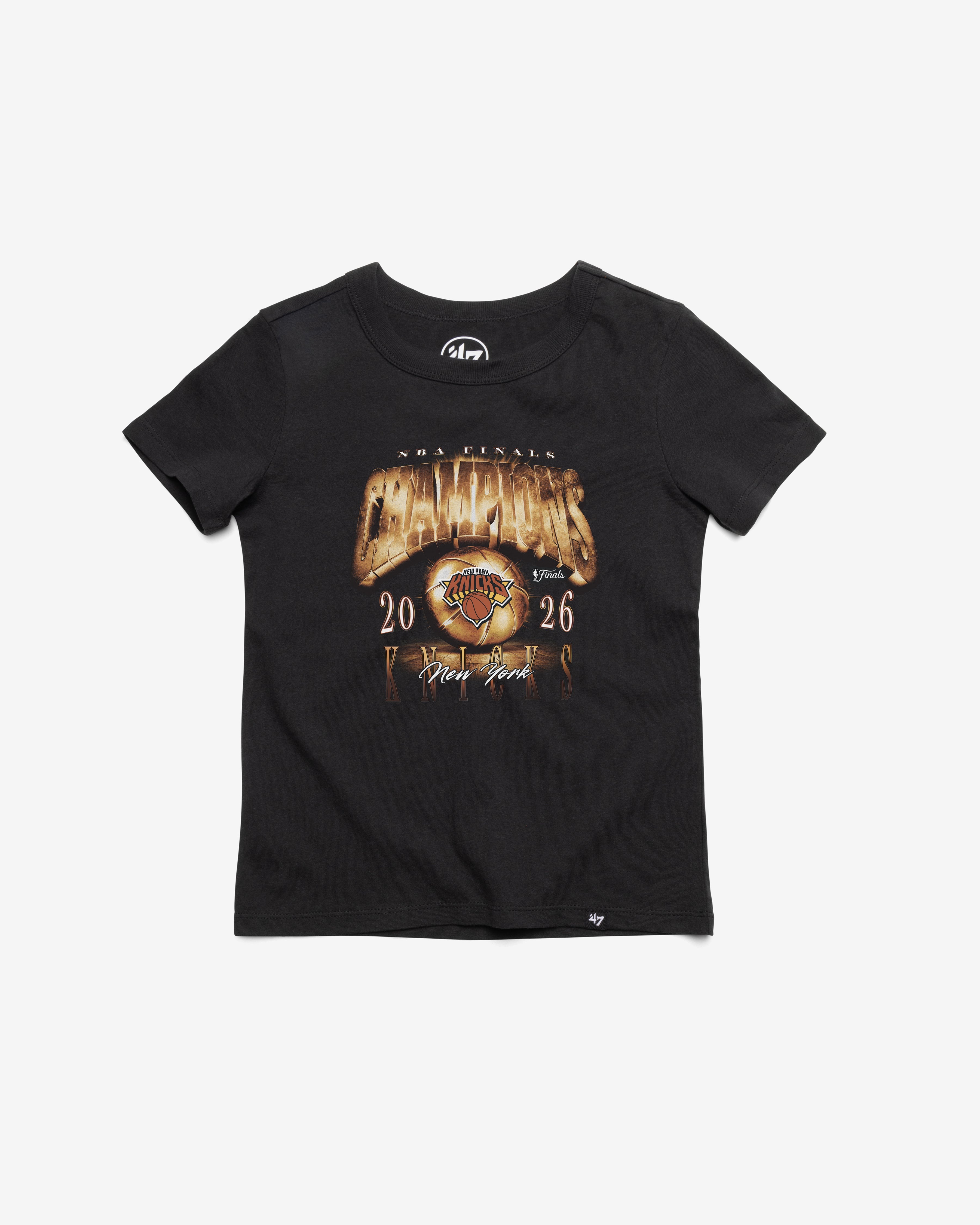 NEW YORK KNICKS 2026 NBA CHAMPIONS IMPRINT KID'S '47 FRANKLIN TEE Premium Comfort Casual