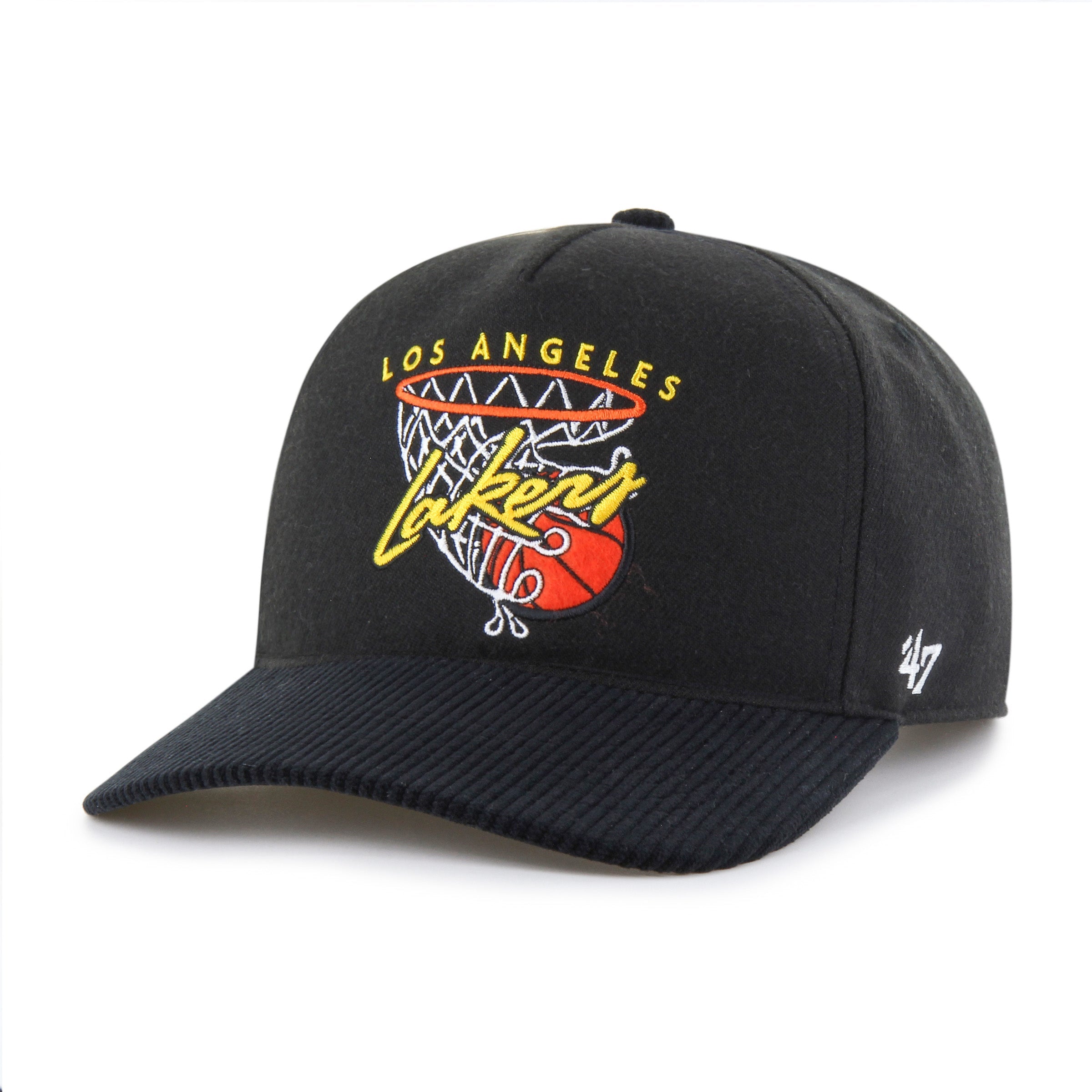 LOS ANGELES LAKERS HOOPS CORD '47 HITCH RF RELAXED FIT Premium Comfort Casual