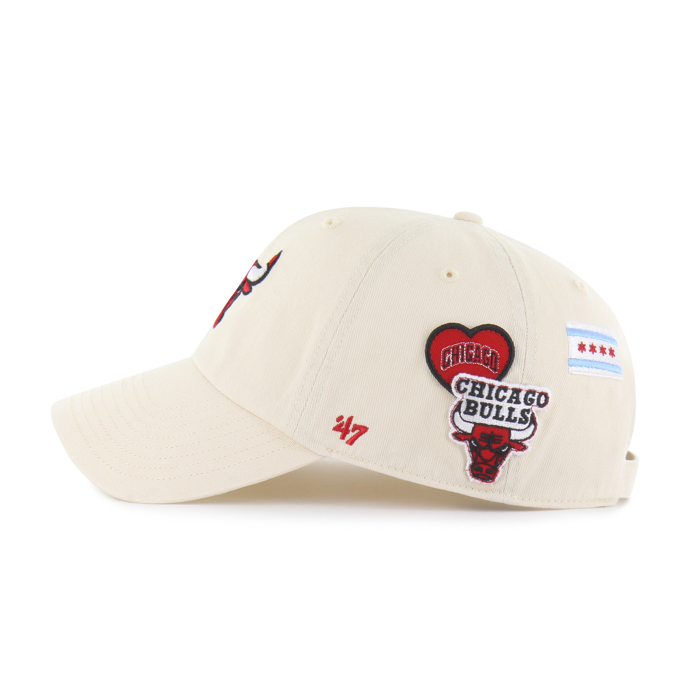 CHICAGO BULLS BADGES '47 CLEAN UP Premium Comfort Casual