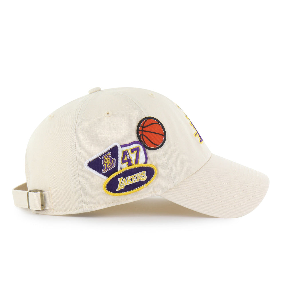 LOS ANGELES LAKERS BADGES '47 CLEAN UP Premium Comfort Casual