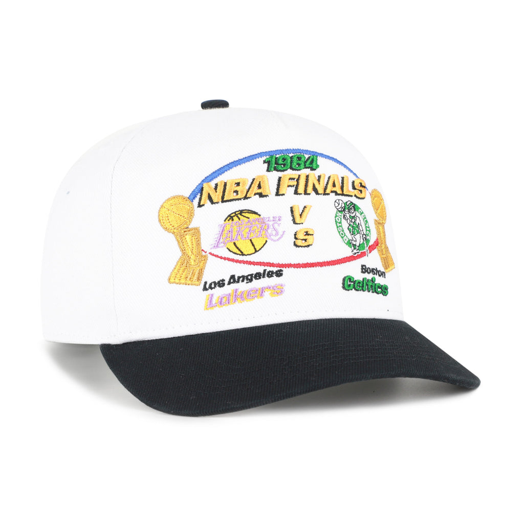 LOS ANGELES LAKERS VS. BOSTON CELTICS 1984 NBA FINALS DUELING '47 HITCH Premium Comfort Casual