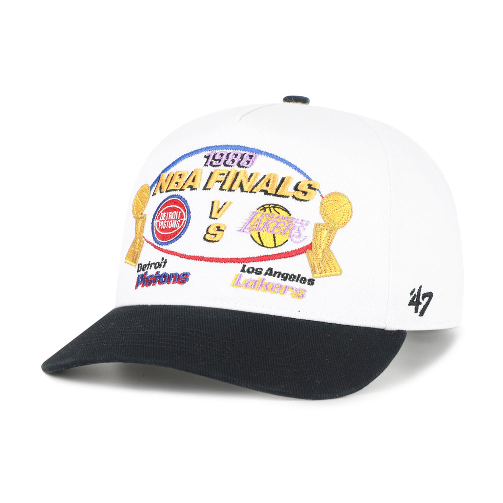 DETROIT PISTONS VS. LOS ANGELES LAKERS NBA FINALS DUELING '47 HITCH Premium Comfort Casual
