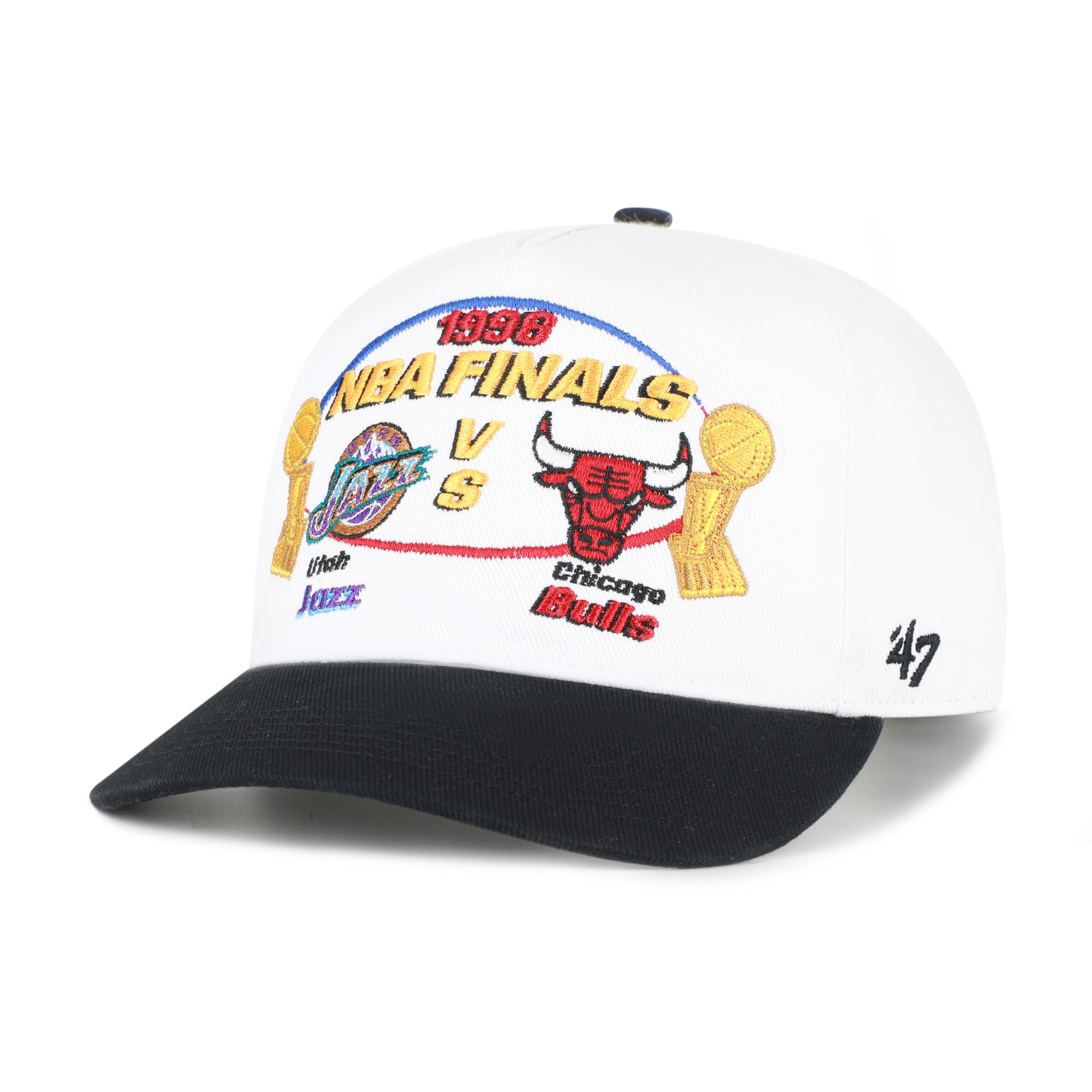 UTAH JAZZ VS. CHICAGO BULLS NBA FINALS DUELING '47 HITCH Premium Comfort Casual