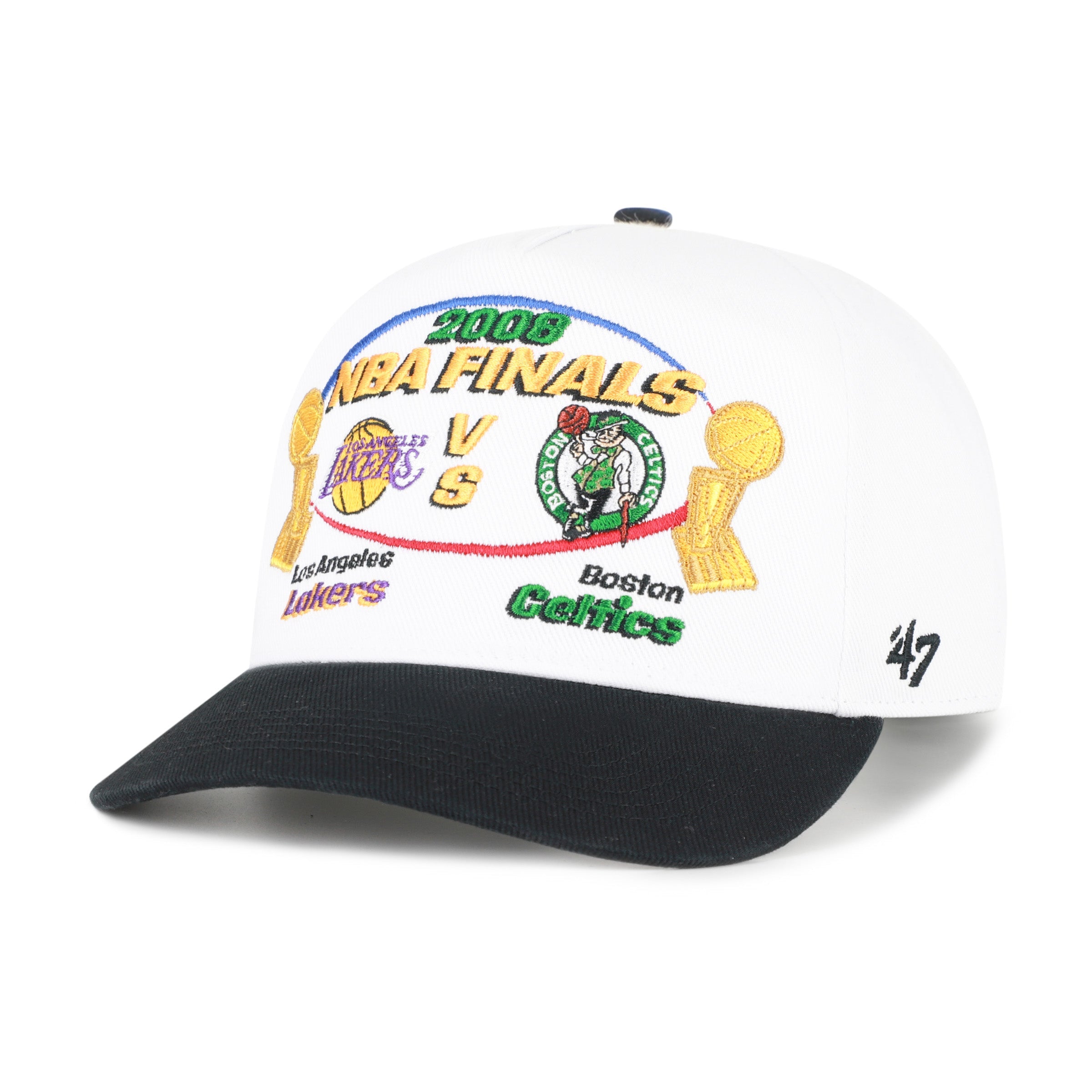 LOS ANGELES LAKERS VS. BOSTON CELTICS 2008 NBA FINALS DUELING '47 HITCH Premium Comfort Casual