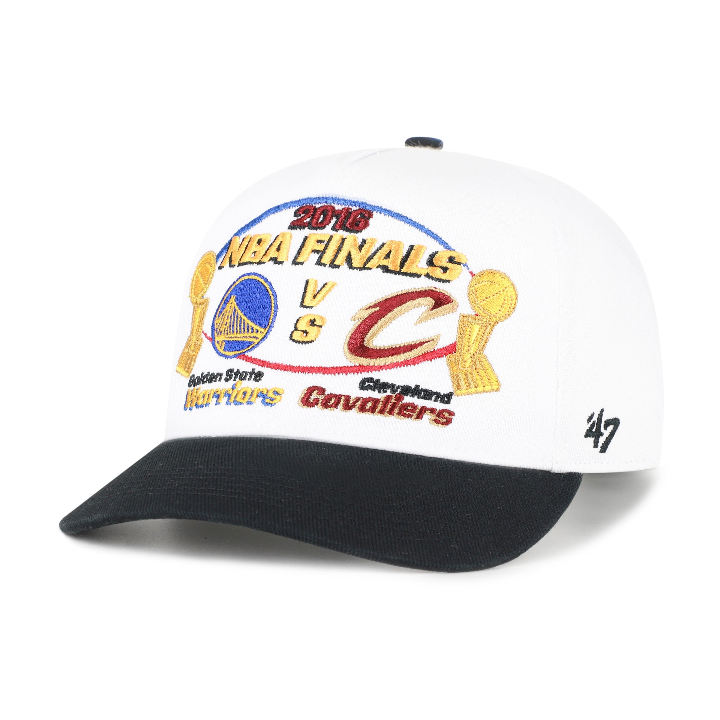 GOLDEN STATE WARRIORS VS. CLEVELAND CAVALIERS NBA FINALS DUELING '47 HITCH Premium Comfort Casual