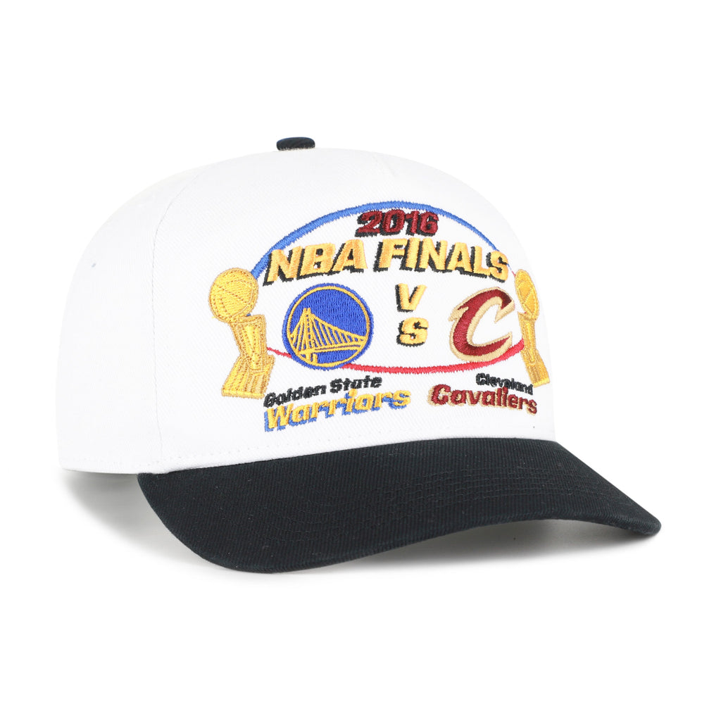 GOLDEN STATE WARRIORS VS. CLEVELAND CAVALIERS NBA FINALS DUELING '47 HITCH Premium Comfort Casual